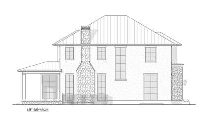 Contemporary House Plan #8937-00075 Elevation Photo