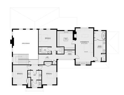 Second Floor for House Plan #8937-00075