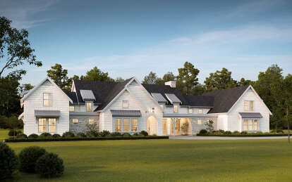Modern Farmhouse House Plan #8937-00076 Elevation Photo