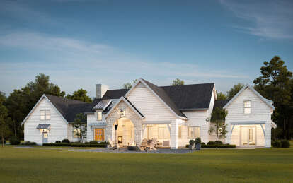 Modern Farmhouse House Plan #8937-00076 Elevation Photo