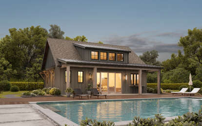 Modern Farmhouse House Plan #8937-00079 Elevation Photo