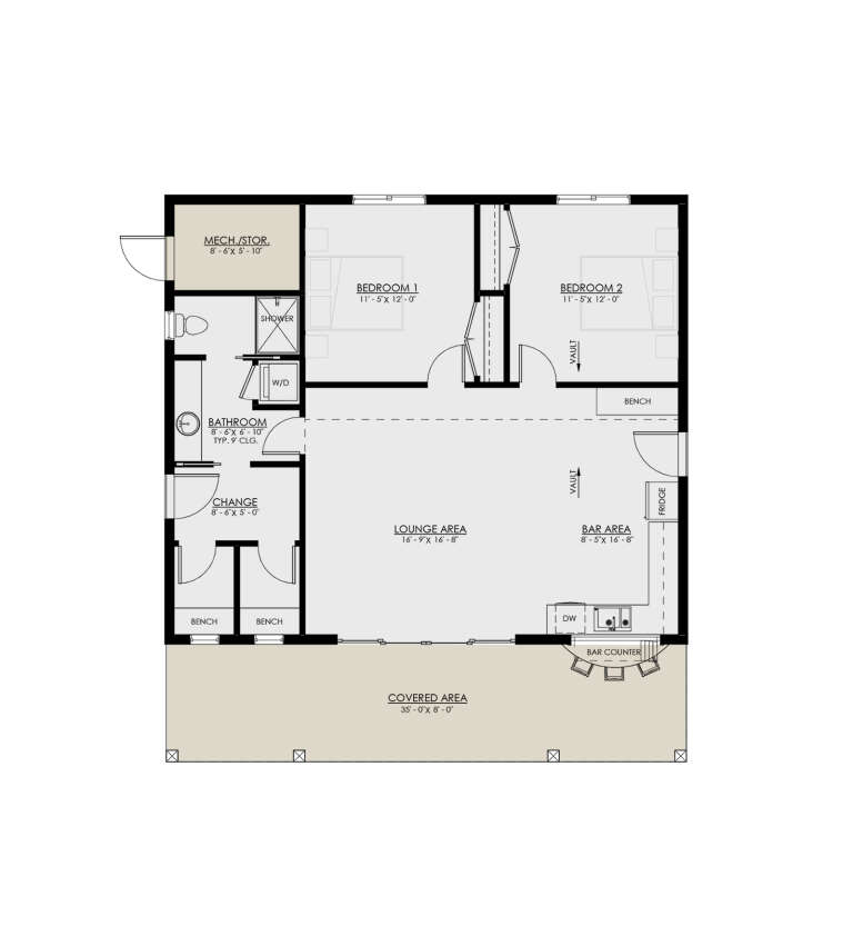 House Plan House Plan #30879 Drawing 1
