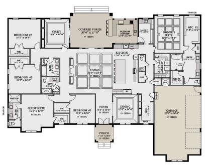 Main Floor  for House Plan #6849-00161