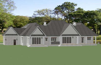 Craftsman House Plan #6849-00162 Elevation Photo