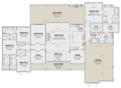 Main Floor  for House Plan #7983-00071