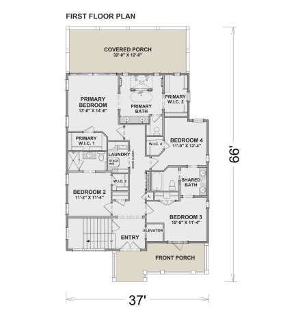 Main Floor for House Plan #6316-00002