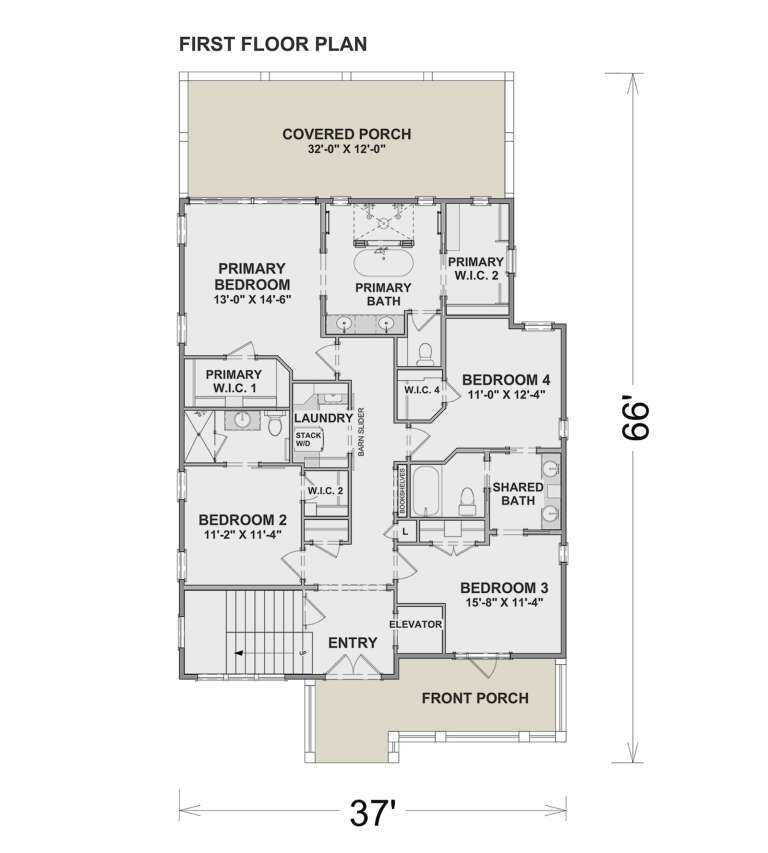 House Plan House Plan #30885 Drawing 2