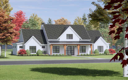 Modern Farmhouse House Plan #7983-00072 Elevation Photo