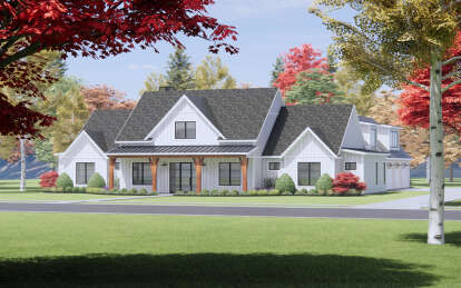 Modern Farmhouse House Plan #7983-00072 Elevation Photo