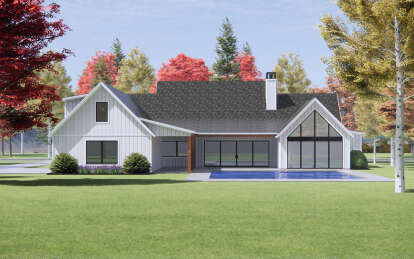 Modern Farmhouse House Plan #7983-00072 Elevation Photo