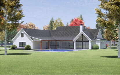 Modern Farmhouse House Plan #7983-00072 Elevation Photo