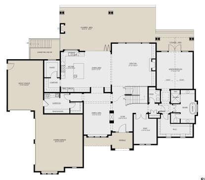 Main Floor  for House Plan #8937-00081
