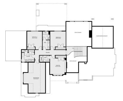 Second Floor for House Plan #8937-00081