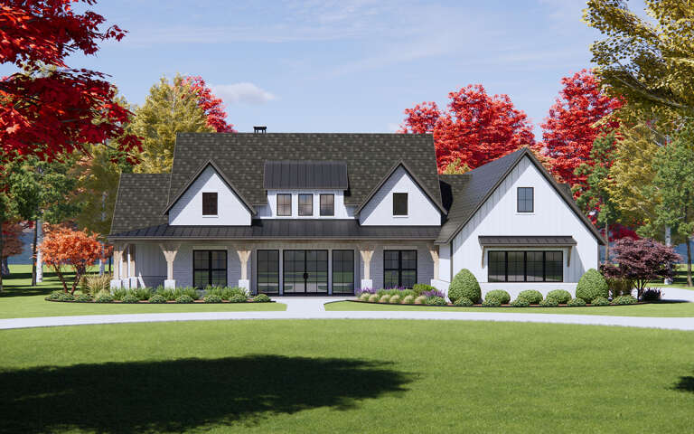 House Plan House Plan #30895 Front Elevation 