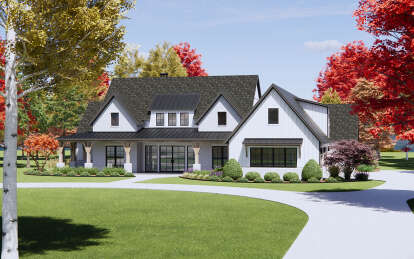 Modern Farmhouse House Plan #7983-00074 Elevation Photo