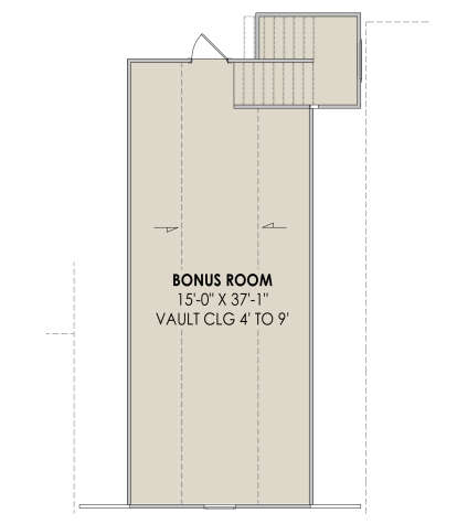 Bonus Room for House Plan #7983-00074
