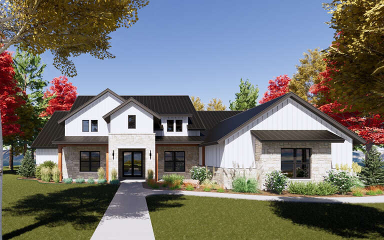 House Plan House Plan #30896 Front Elevation 