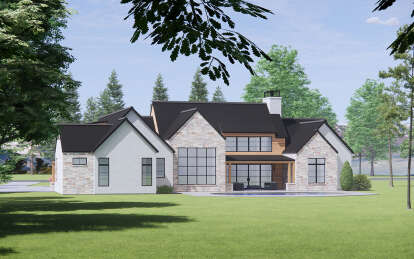 Craftsman House Plan #7983-00076 Elevation Photo