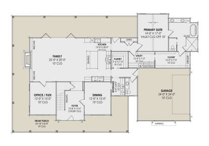 Main Floor  for House Plan #7983-00078