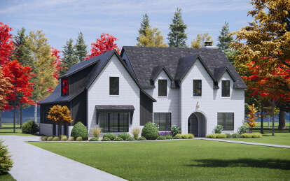 European House Plan #7983-00079 Elevation Photo