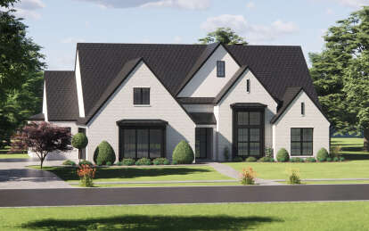 European House Plan #7983-00081 Elevation Photo