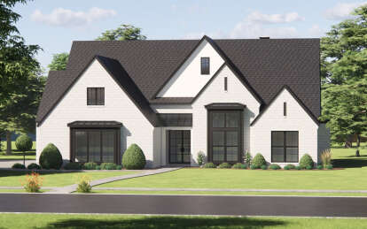 European House Plan #7983-00081 Elevation Photo