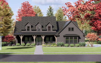 Craftsman House Plan #7983-00082 Elevation Photo