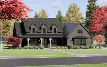 Craftsman House Plan #7983-00082 Elevation Photo