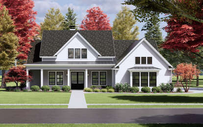 Modern Farmhouse House Plan #7983-00083 Elevation Photo