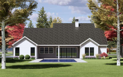 Modern Farmhouse House Plan #7983-00083 Elevation Photo