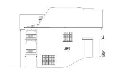 Tudor House Plan #6472-00001 Elevation Photo