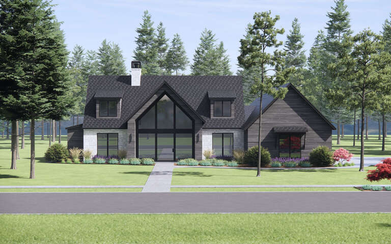 House Plan House Plan #30913 Front Elevation 