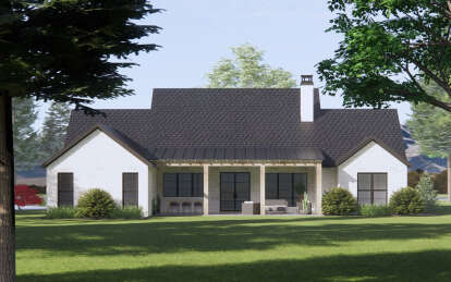 Modern Farmhouse House Plan #7983-00088 Elevation Photo