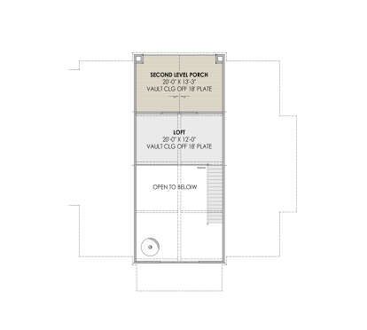 Second Floor for House Plan #7983-00089