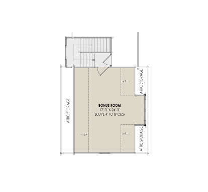 Bonus Room for House Plan #7983-00090