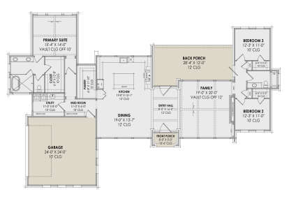 Main Floor  for House Plan #7983-00091