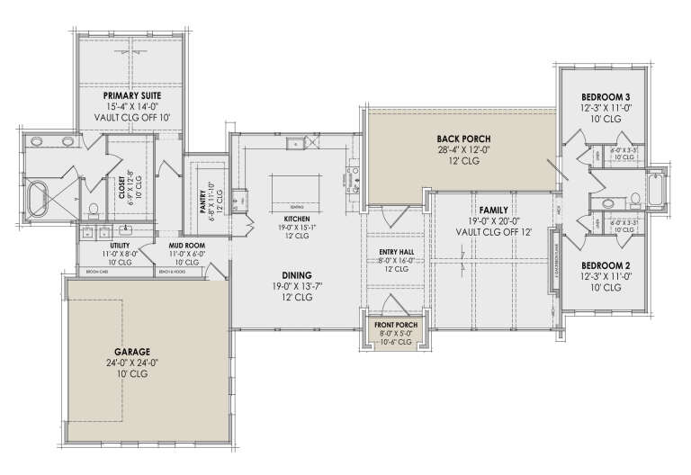 House Plan House Plan #30917 Drawing 1