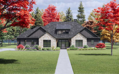 Craftsman House Plan #7983-00092 Elevation Photo