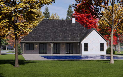 European House Plan #7983-00093 Elevation Photo