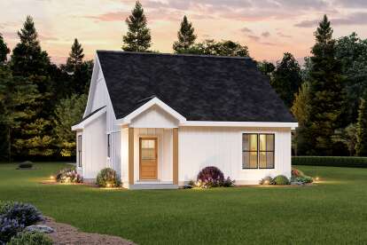 Modern Farmhouse House Plan #4534-00111 Elevation Photo