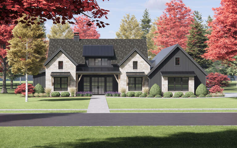 House Plan House Plan #30924 Front Elevation 