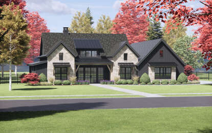 Craftsman House Plan #7983-00096 Elevation Photo