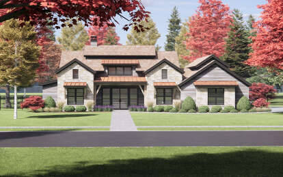 Craftsman House Plan #7983-00097 Elevation Photo