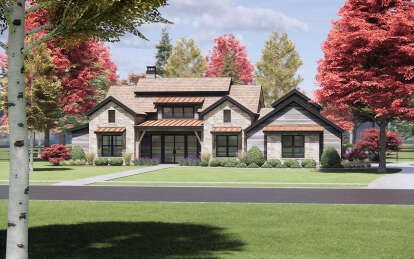 Craftsman House Plan #7983-00097 Elevation Photo