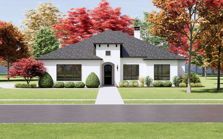 House Plan House Plan #30926 Front Elevation 