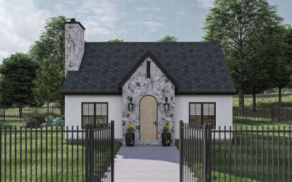 Cottage House Plan #963-00941 Elevation Photo