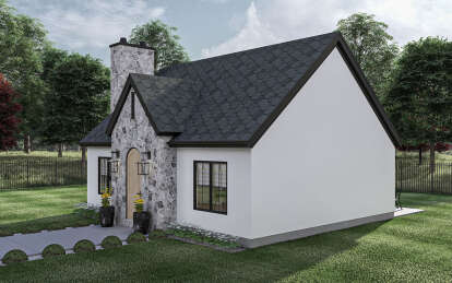 Cottage House Plan #963-00941 Elevation Photo