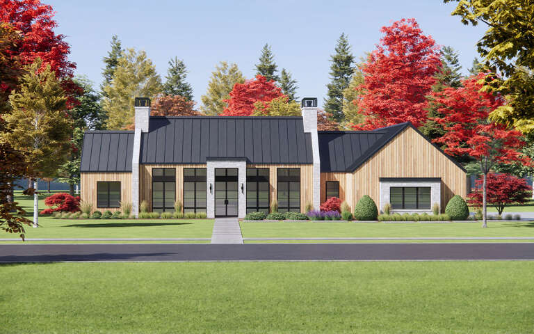 House Plan House Plan #30929 Front Elevation 