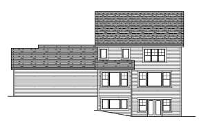 Traditional House Plan #098-00104 Elevation Photo