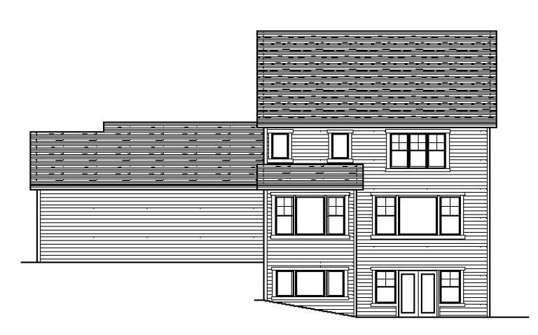 Traditional House Plan #098-00104 Elevation Photo